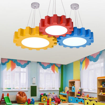 Delira Hanglamp Tandwiel Candykleur Kinderkamer