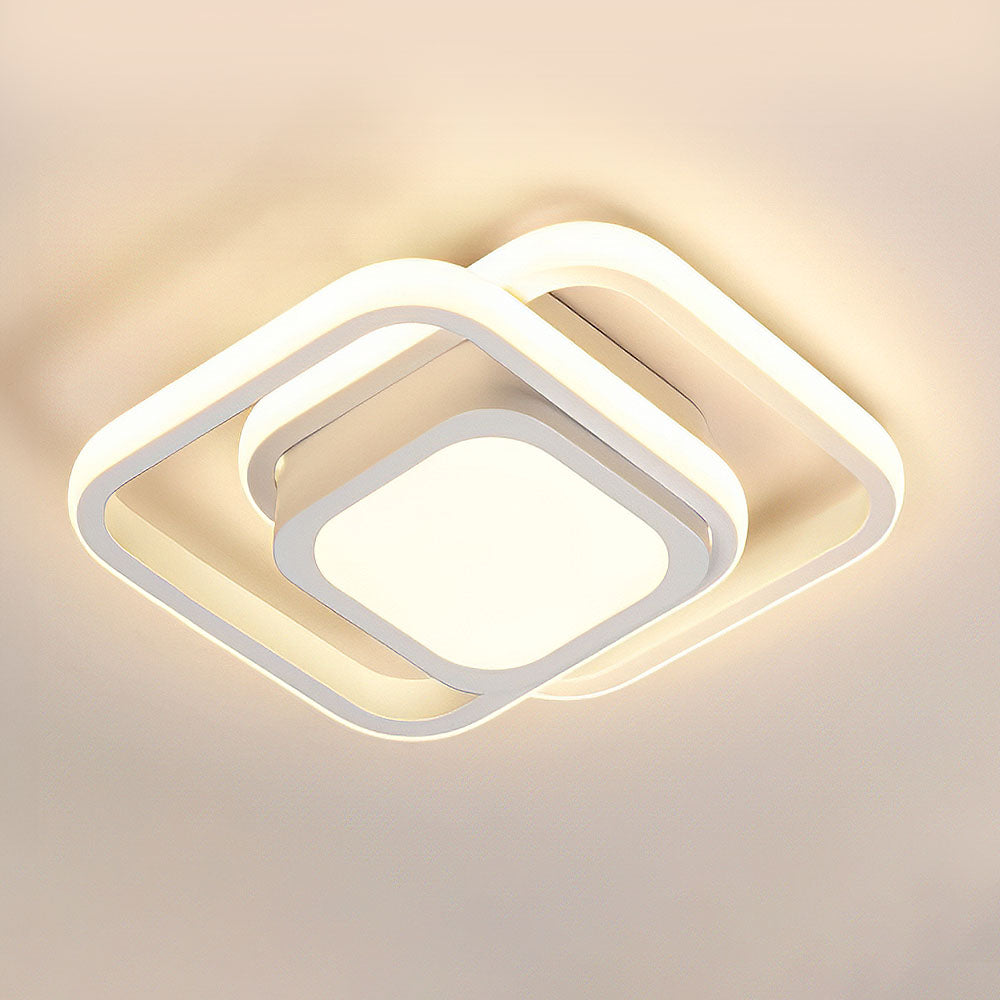 Delira Plafondlamp Minimalistisch Dubbele Ring
