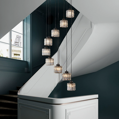 Delira Kroonluchter Kristal Goud Luxe