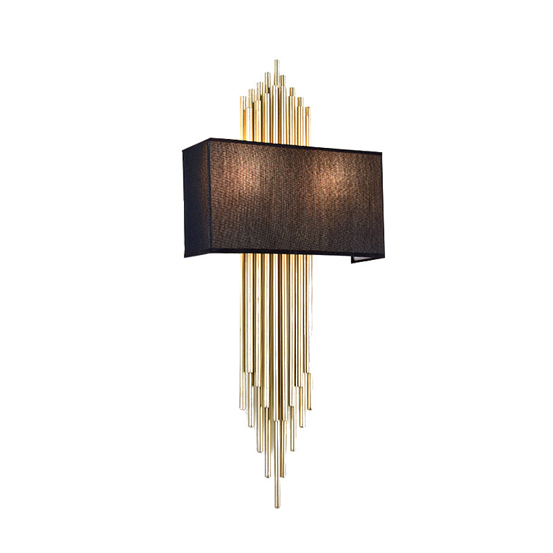 Delira Wandlamp Rechthoek Stoffen Kap