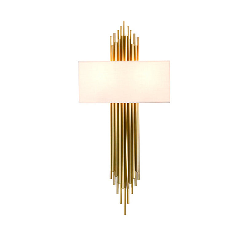 Delira Wandlamp Rechthoek Stoffen Kap