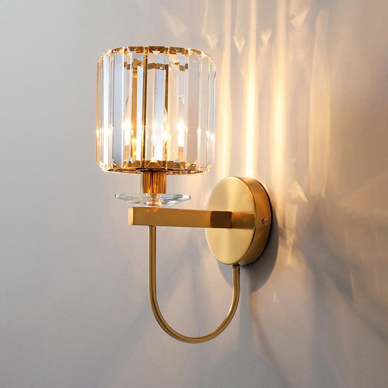 Delira Wandlamp Goud Kristal Elegant