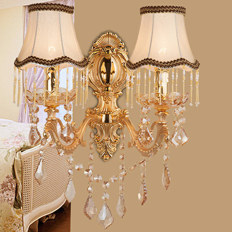 Delira Wandlamp Victoriaanse Kandelaar Kristal