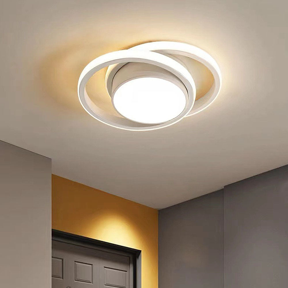 Delira Plafondlamp Minimalistisch Dubbele Ring