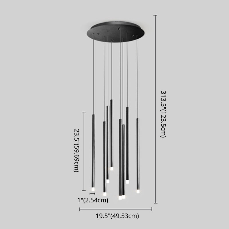 Delira Hanglamp Minimalistisch Metaal Acryl