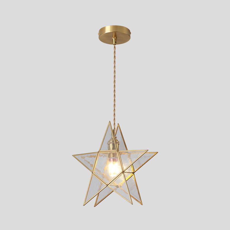 Delira Hanglamp Tiffany Glas Messing Plafondplaat