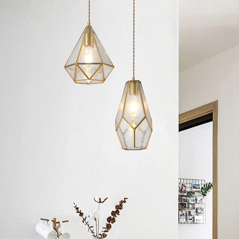 Delira Hanglamp Tiffany Glas Messing Plafondplaat