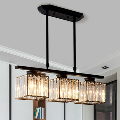 Delira Hanglamp Kristal Vierkant Modern Design