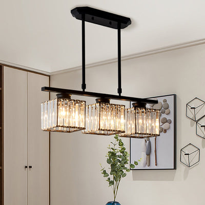 Delira Hanglamp Kristal Vierkant Modern Design