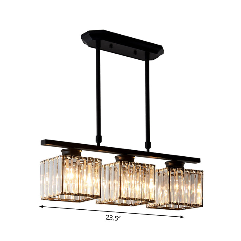 Delira Hanglamp Kristal Vierkant Modern Design