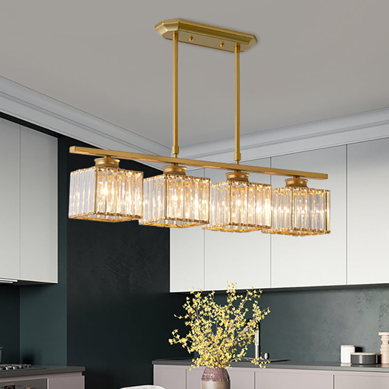 Delira Hanglamp Kristal Vierkant Modern Design
