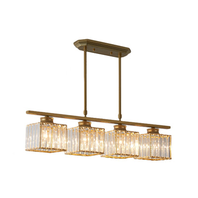 Delira Hanglamp Kristal Vierkant Modern Design