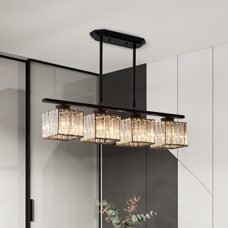 Delira Hanglamp Kristal Vierkant Modern Design