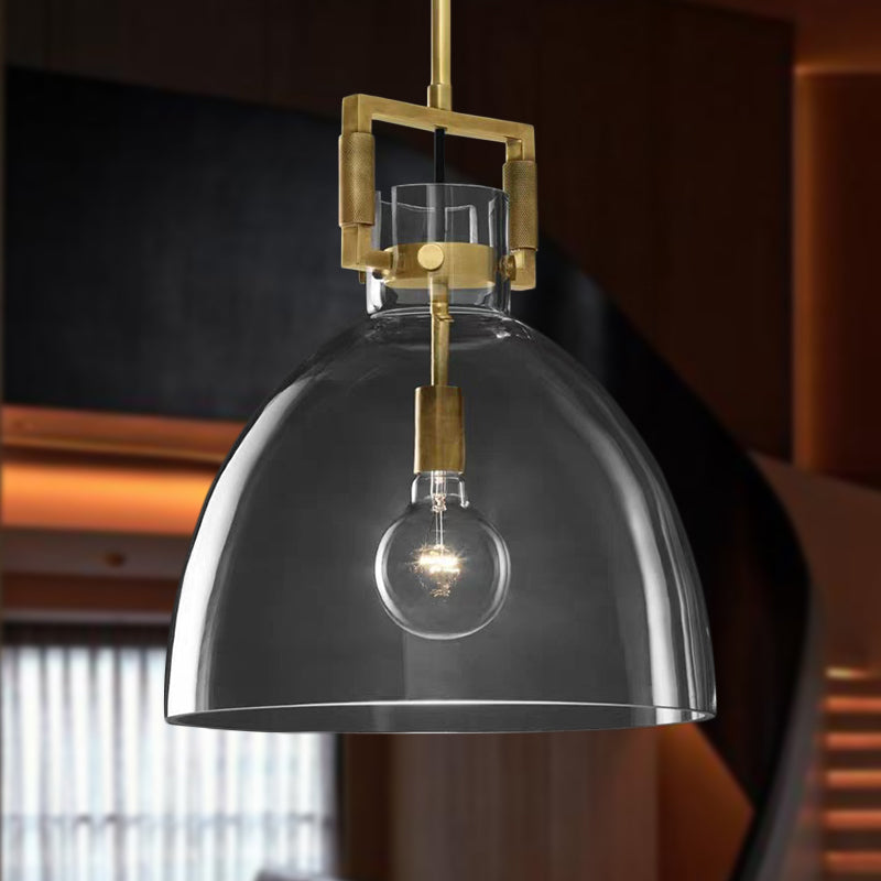 Delira Hanglamp Messing Glas Modern