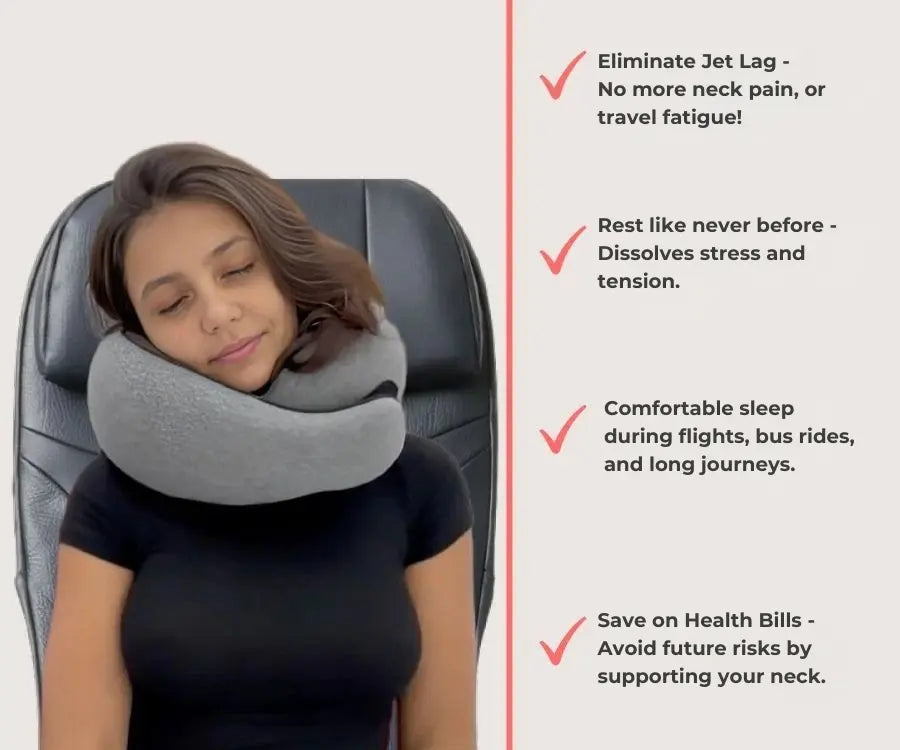 Sleepr™ – De #1 Neksteun voor Pijnvrij Reizen &amp; Ultiem Comfort