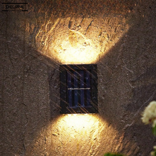 LumaBrite™ – Stijlvolle wandlamp op zonne-energie