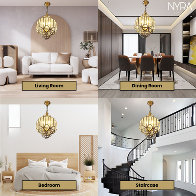 Delira Hanglamp met Glazen Vormen