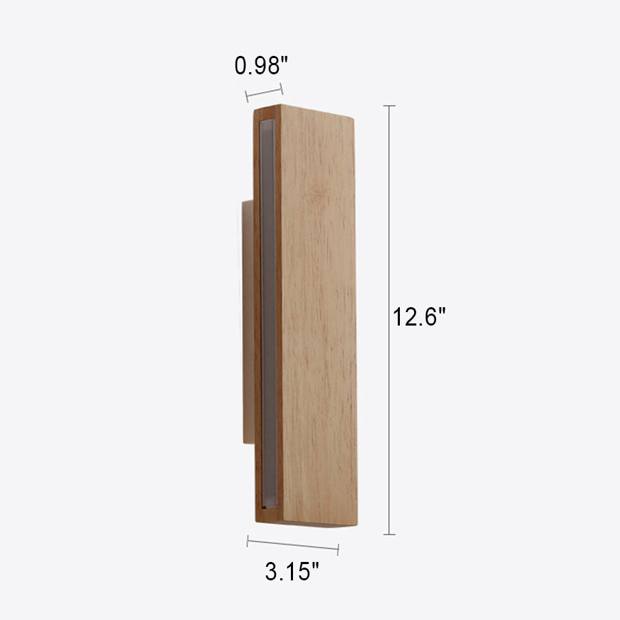 Delira Wandlamp Hout LED Minimalistisch Design