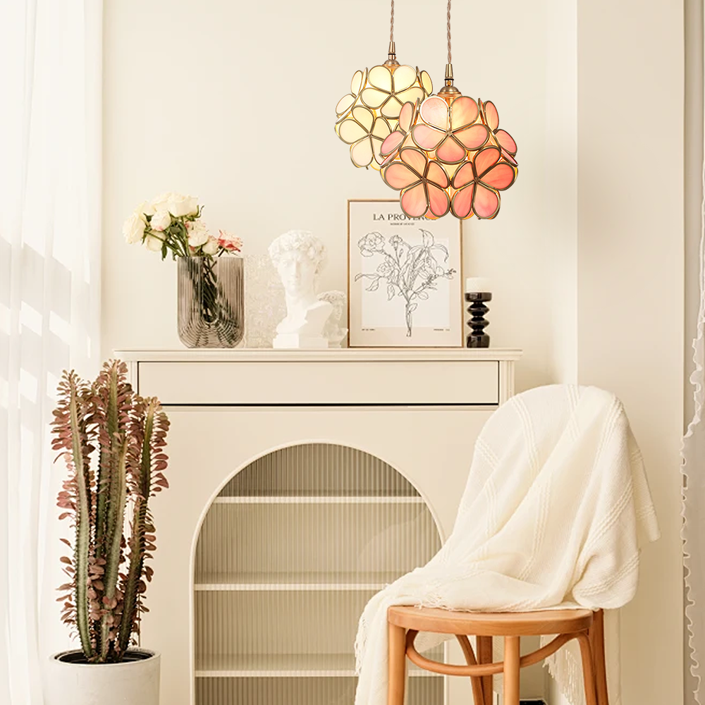 Delira Hanglamp Glazen Bloemblaadjes