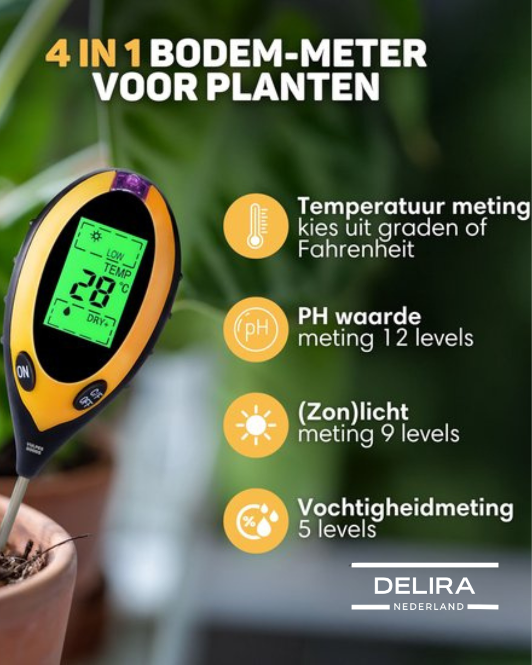 SoilSense™ – Jouw slimme bodemexpert voor gezonde planten 🌿