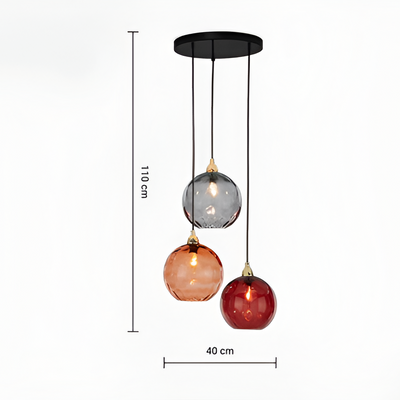 Delira Hanglamp Met Glazen Bel