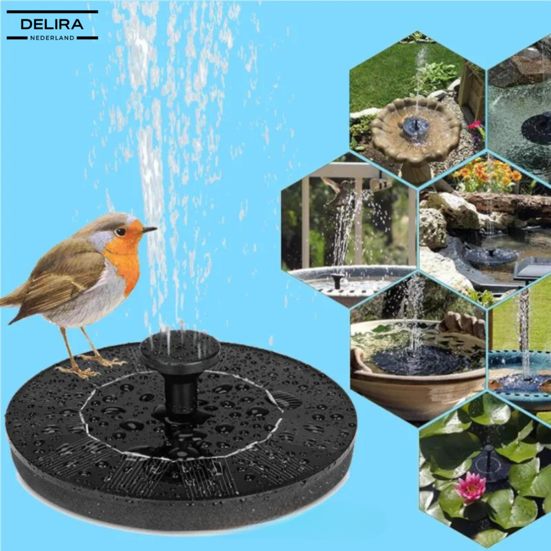 Birdbuddy™ – De speelse zonnefontein voor rust, vogels en sfeer