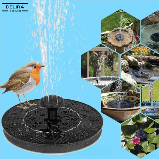 Birdbuddy™ – De speelse zonnefontein voor rust, vogels en sfeer