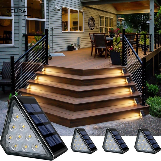 GlowStep™ – Slimme solar trapverlichting voor maximale veiligheid en sfeer