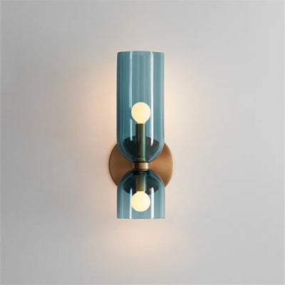Delira Wandlamp Dubbele Glaslamp Design