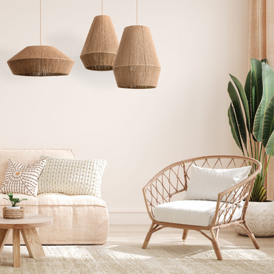 Delira Hanglamp Touw Natuurlijke Look