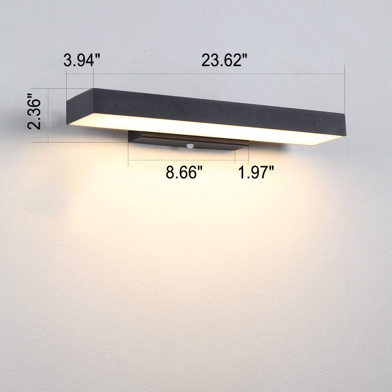 Delira Buitenlamp RVS Wandmodel Warm Licht