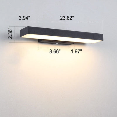 Delira Buitenlamp RVS Wandmodel Warm Licht
