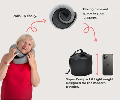 Sleepr™ – De #1 Neksteun voor Pijnvrij Reizen &amp; Ultiem Comfort