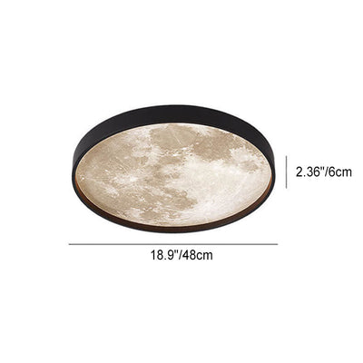 Delira Plafondlamp LED Rond Maanvormig