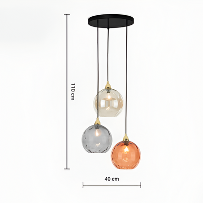 Delira Hanglamp Met Glazen Bel