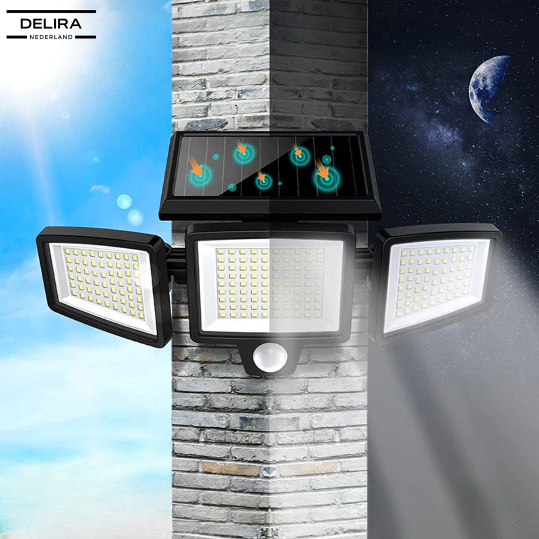 SecureGlow™ – Slimme solar veiligheidslamp met sensor voor maximale zichtbaarheid en gemoedsrust