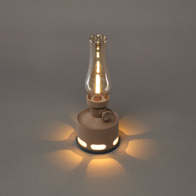 Delira Tafellamp Vintage LED Lantaarn Oplaadbaar