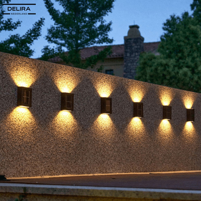LumaBrite™ – Stijlvolle wandlamp op zonne-energie