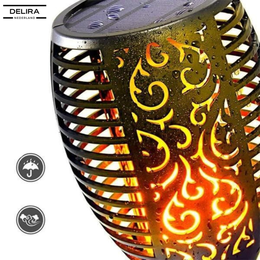 GlowTorch™ – Sfeervolle solar fakkelverlichting