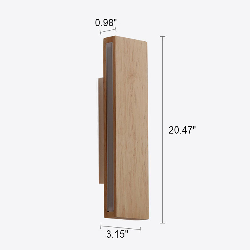 Delira Wandlamp Hout LED Minimalistisch Design