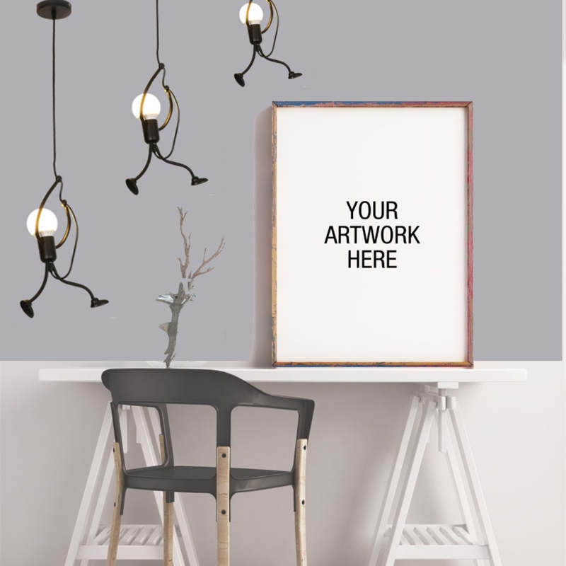 Delira Hanglamp Speels IJzeren Ontwerp