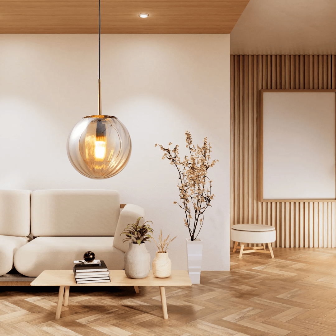 Delira Hanglamp Met Glazen Bel