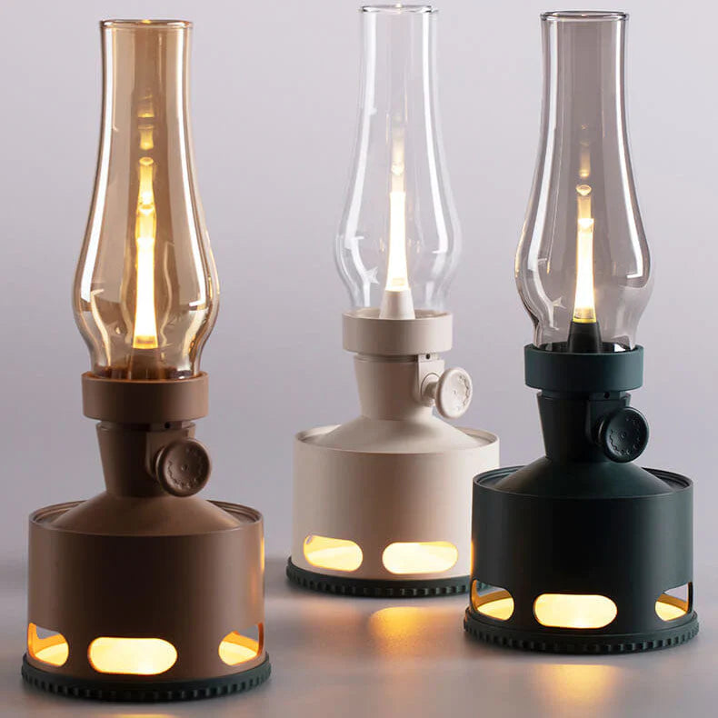Delira Tafellamp Vintage LED Lantaarn Oplaadbaar