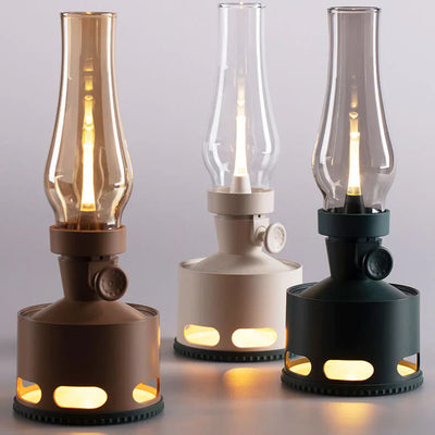 Delira Tafellamp Vintage LED Lantaarn Oplaadbaar