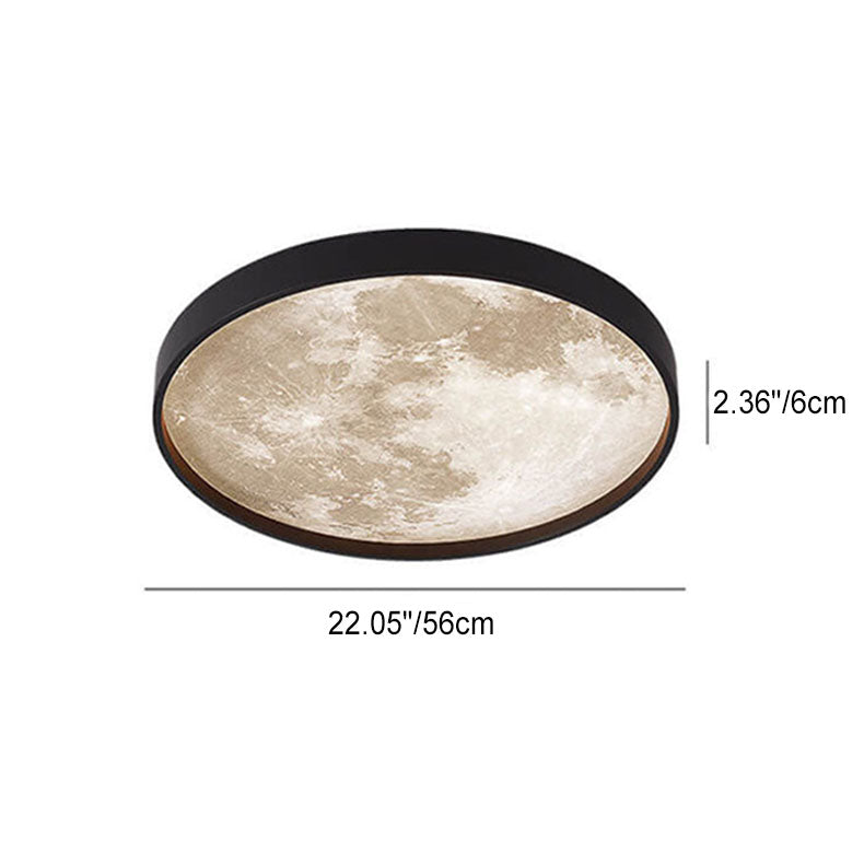 Delira Plafondlamp LED Rond Maanvormig