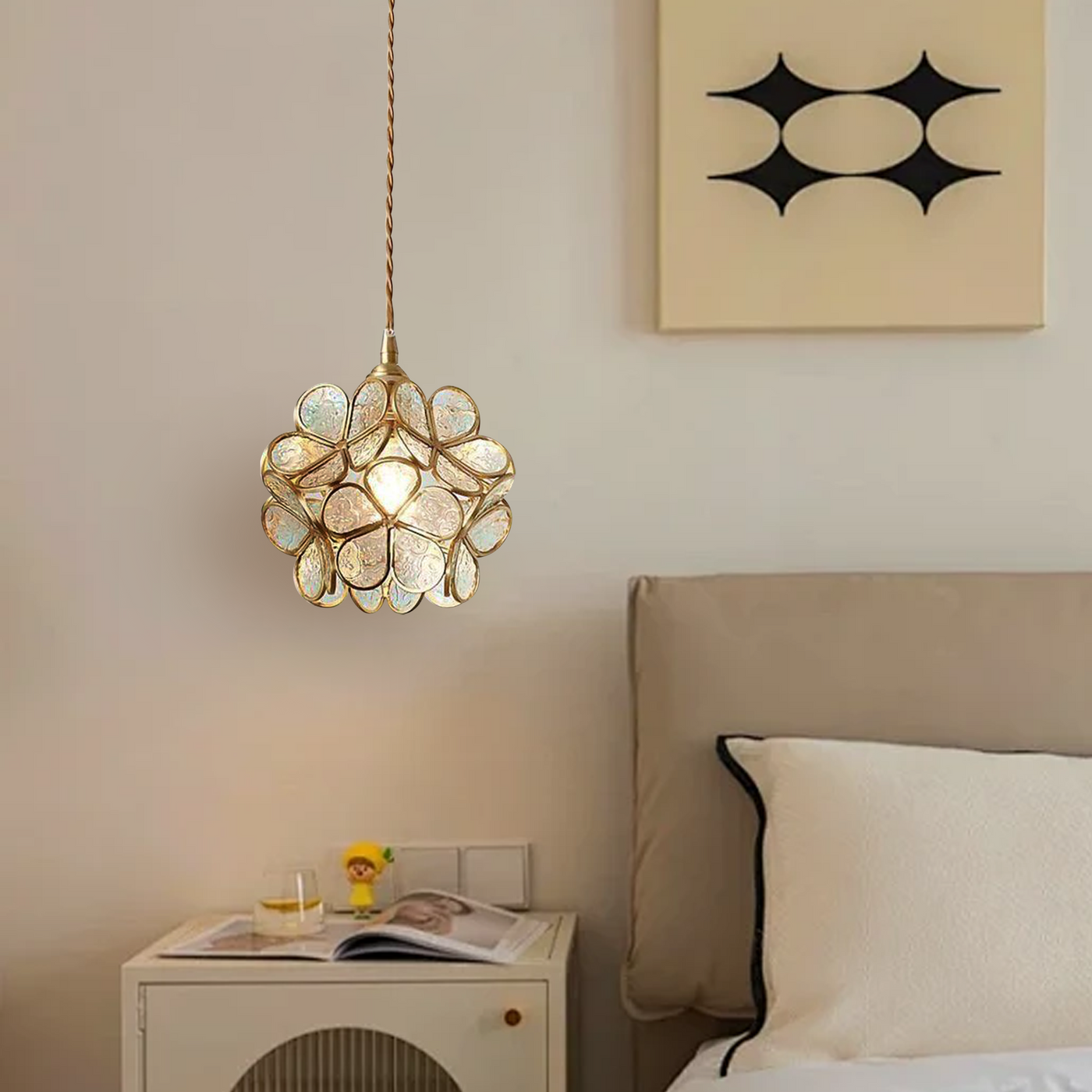 Delira Hanglamp Glazen Bloemblaadjes