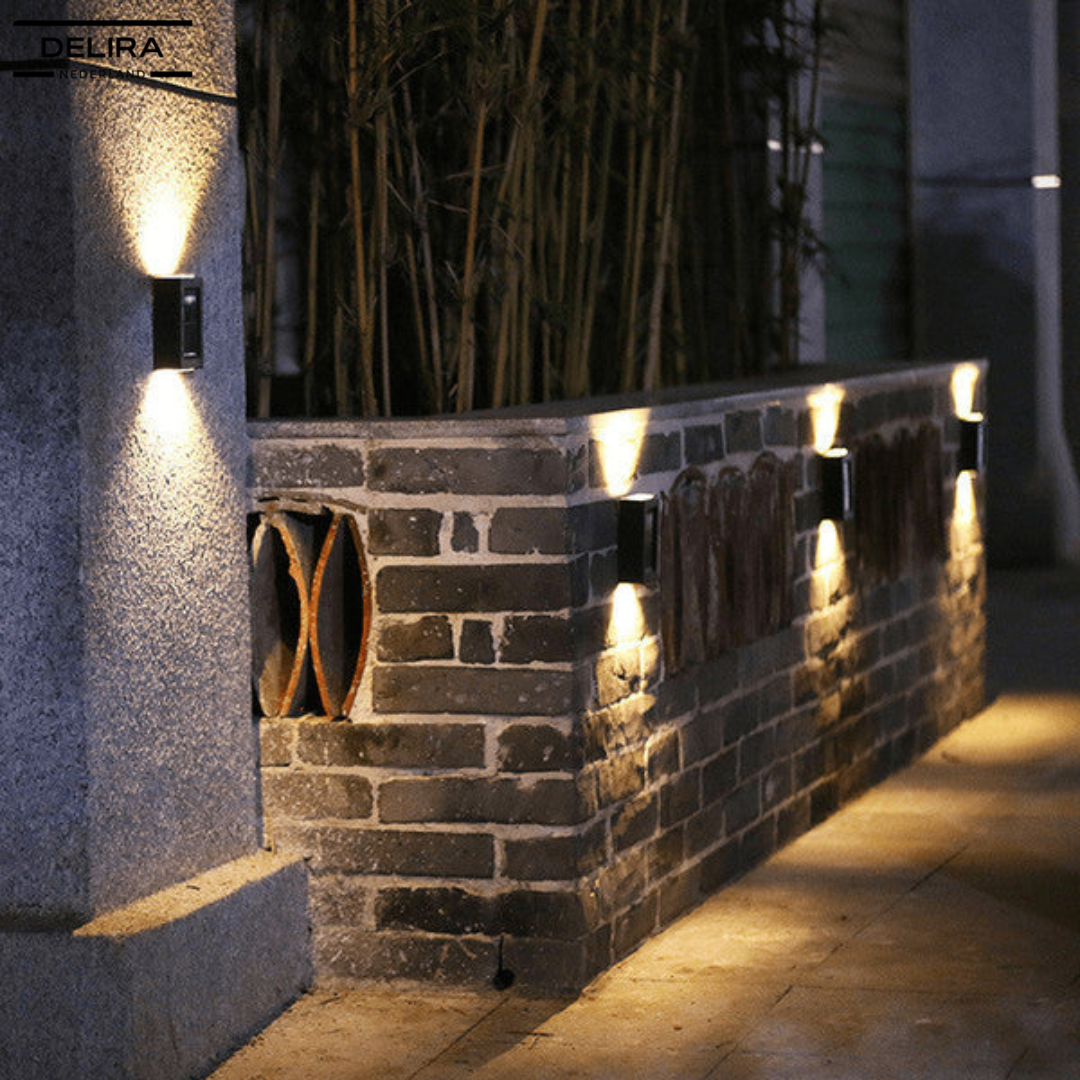 LumaBrite™ – Stijlvolle wandlamp op zonne-energie