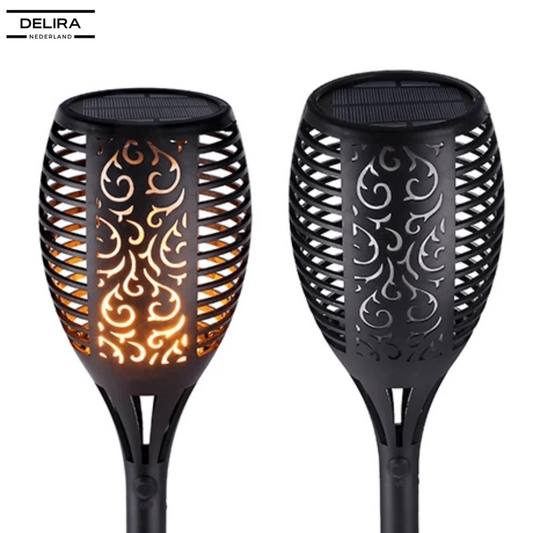 GlowTorch™ – Sfeervolle solar fakkelverlichting