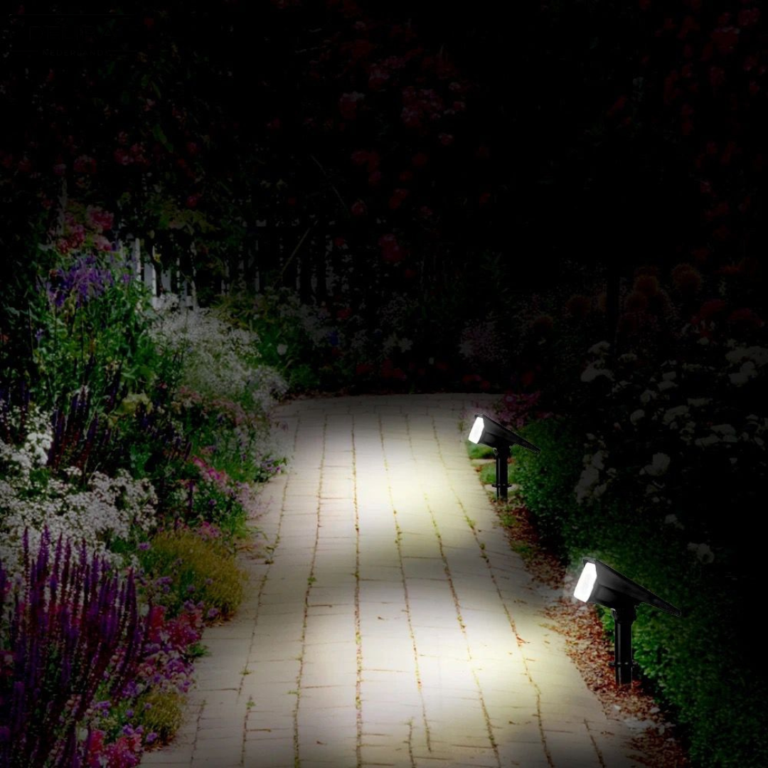 LumaRay™ – De slimme solar tuinlamp voor moeiteloze sfeer en veiligheid