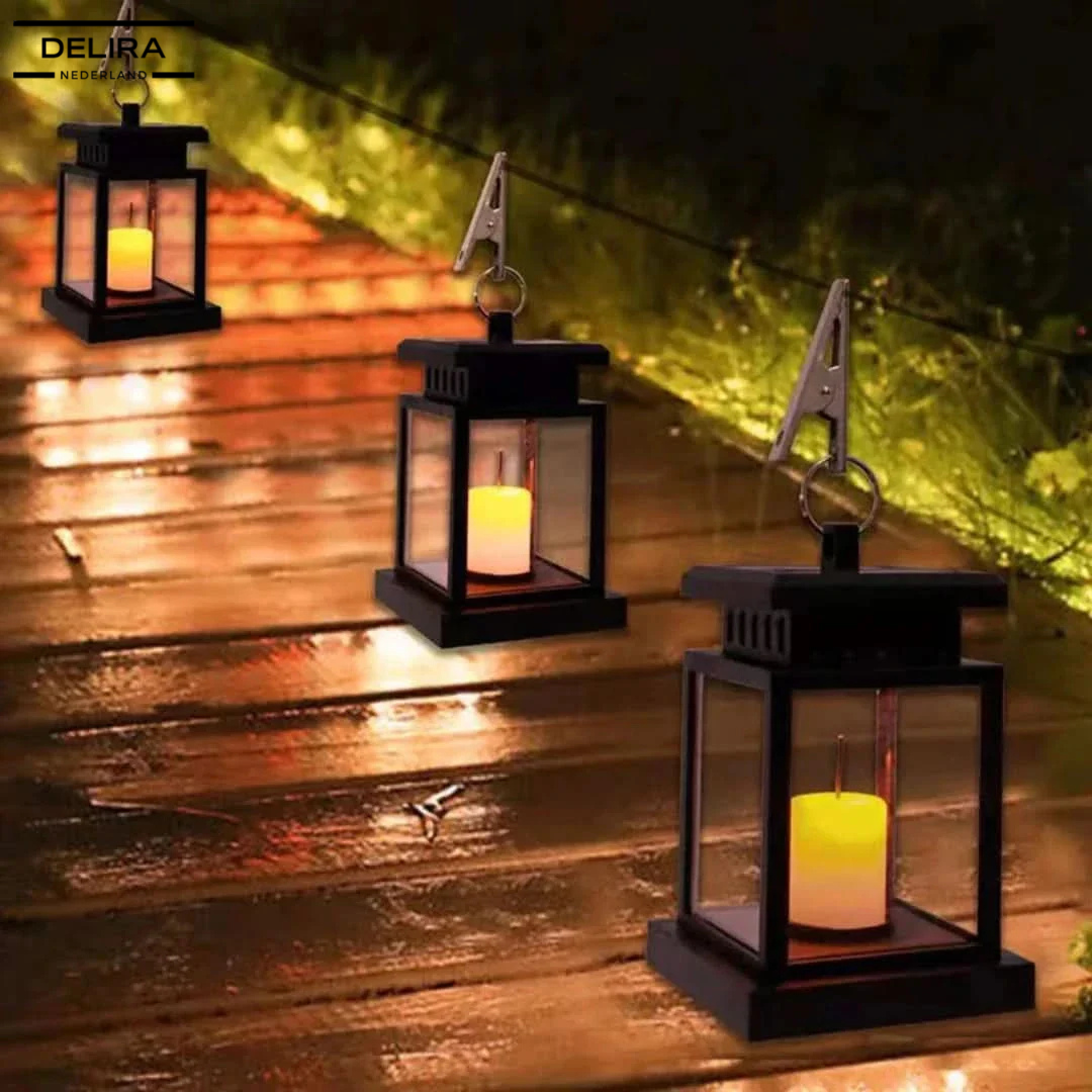 LumièreGlow™ – De stijlvolle solar lantaarn voor een warme, veilige sfeer